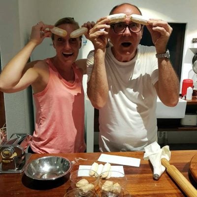 A fun day in the kitchen